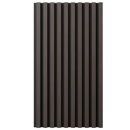 Ekena Millwork AcoustixPro Noise Cancelling Traditional Small Slat Wall Panel SWA0625X0500TRCG